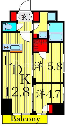 12階の間取り図