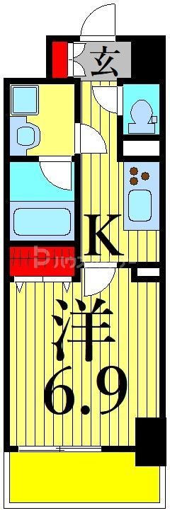 3階の間取り図