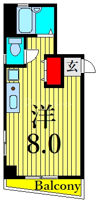 5階の間取り図