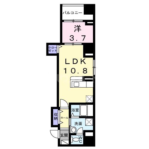 5階の間取り図