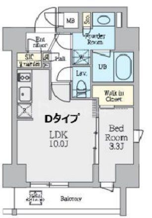 9階の間取り図