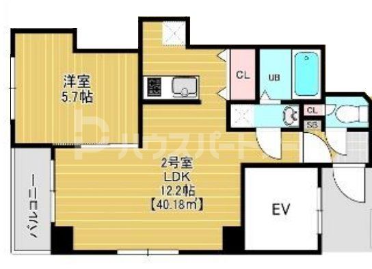 7階の間取り図