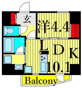 14階の間取り図