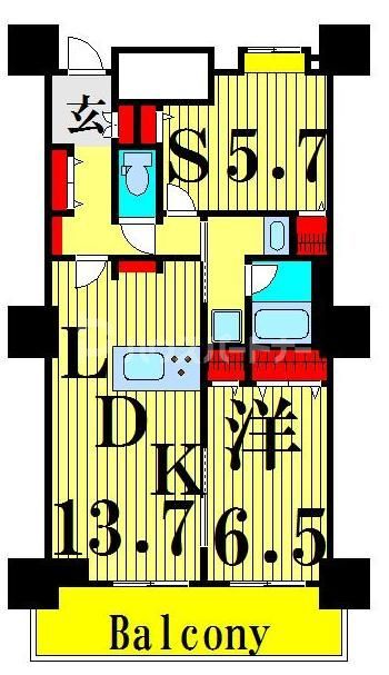 17階の間取り図