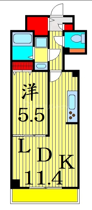 3階の間取り図