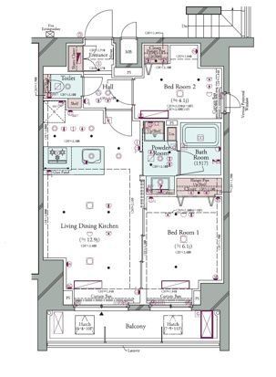 11階の間取り図