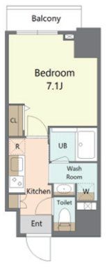 5階の間取り図