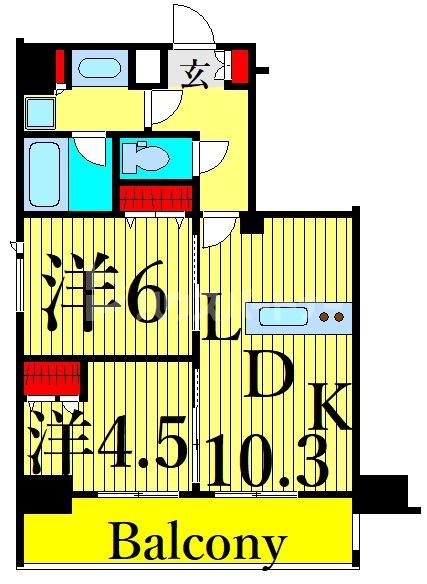 11階の間取り図