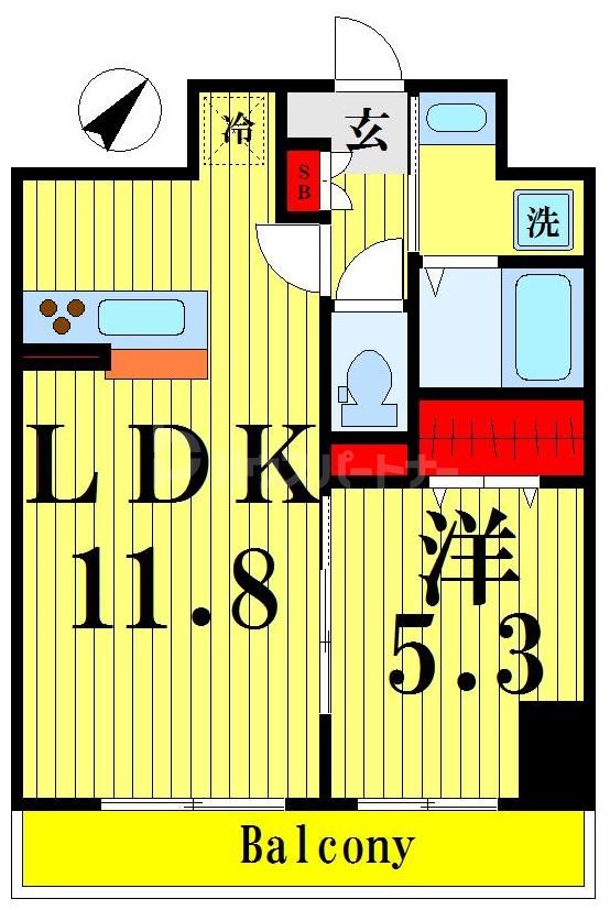12階の間取り図
