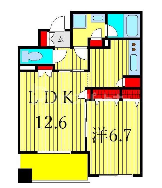 10階の間取り図