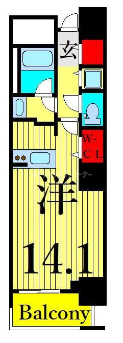 9階の間取り図