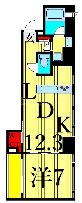 5階の間取り図