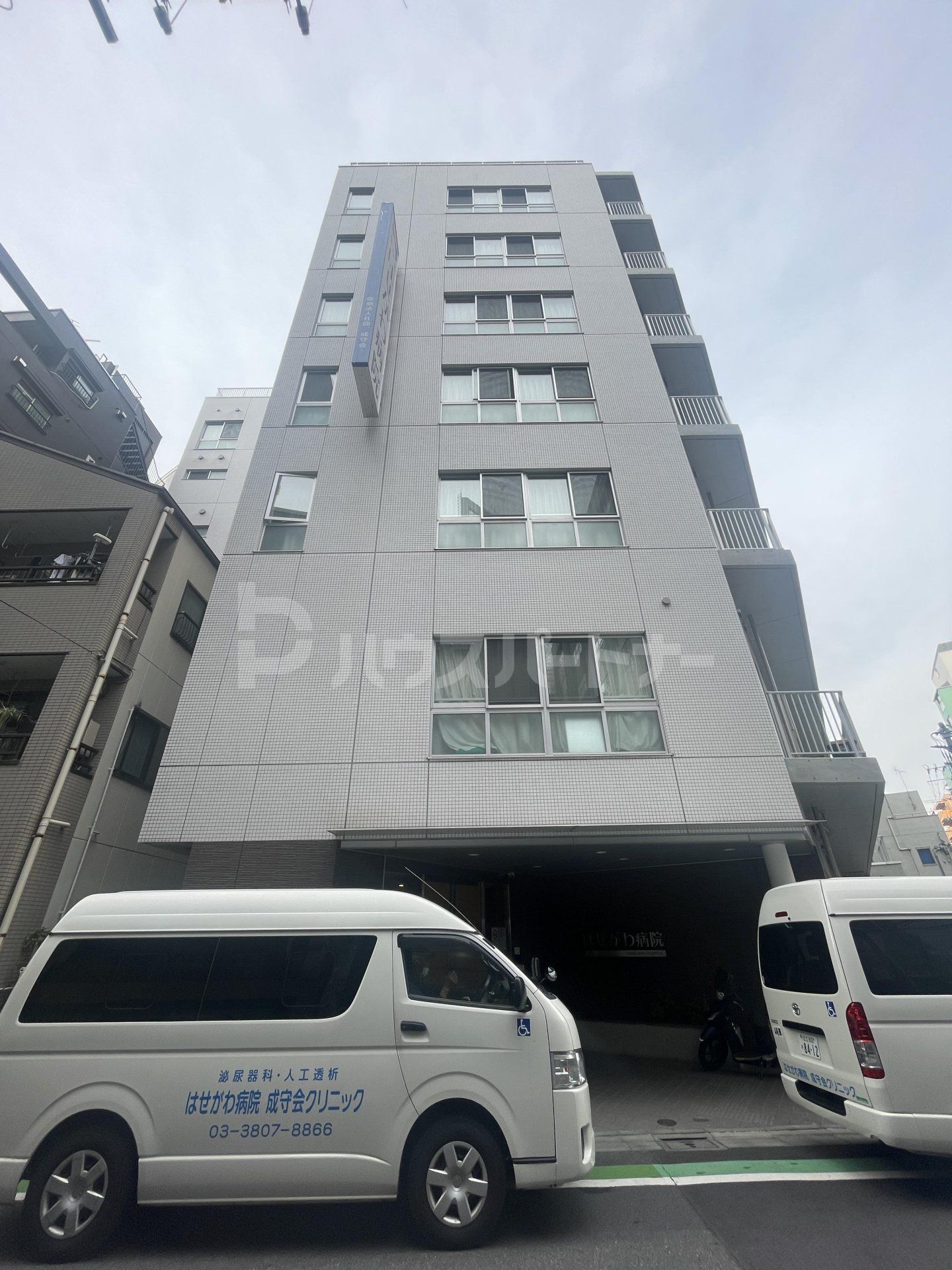 医療法人社団成守会はせがわ病院 徒歩8分。 580m 医療法人社団成守会はせがわ病院 徒歩8分。 580m