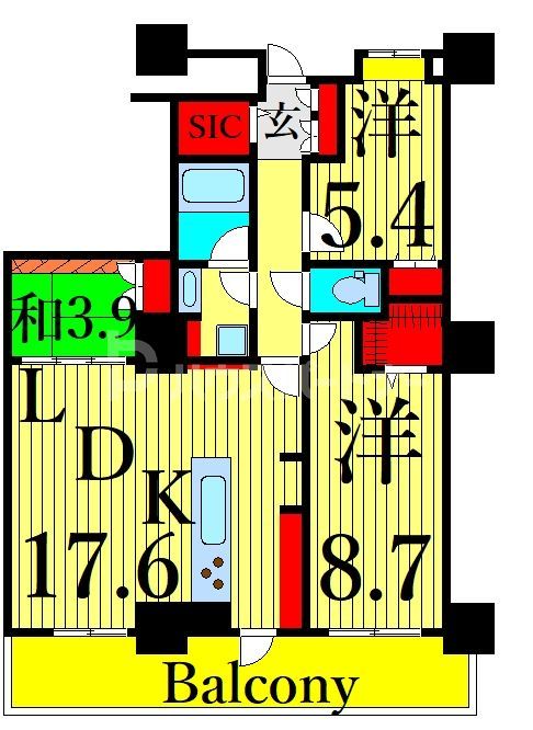 29階の間取り図