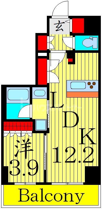 11階の間取り図