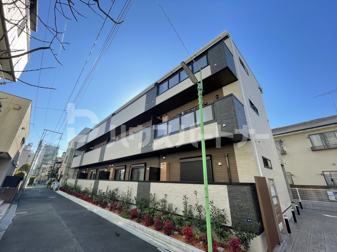 アンソレイエ町屋の外観