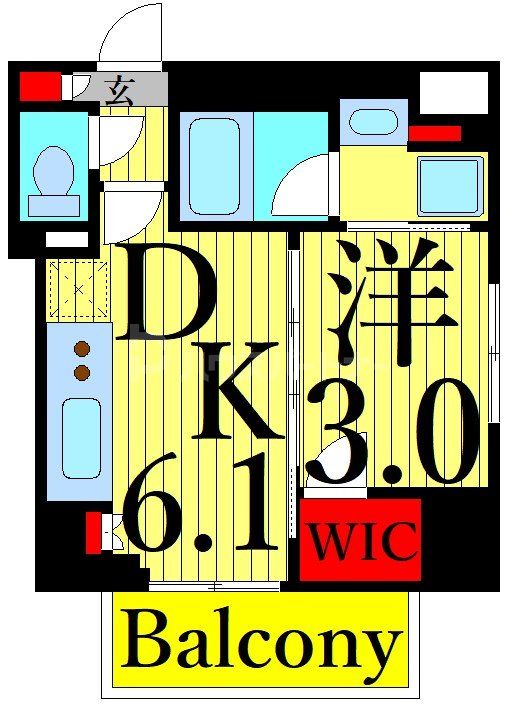 2階の間取り図