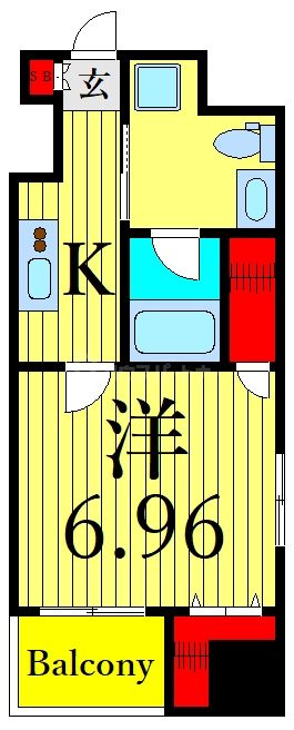 11階の間取り図