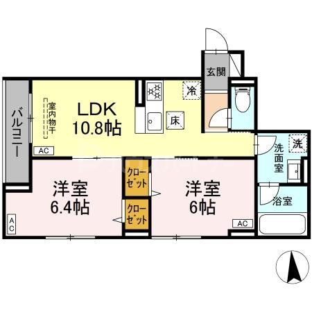 3階の間取り図