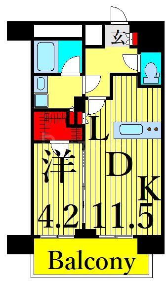 10階の間取り図