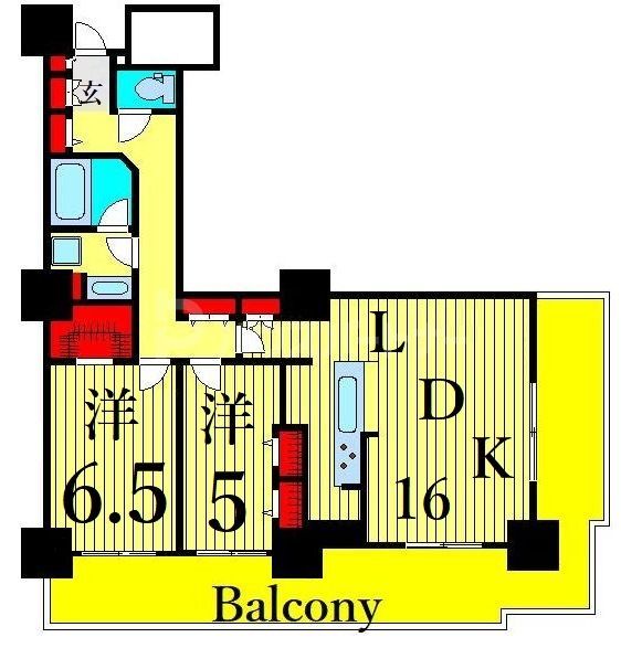 18階の間取り図