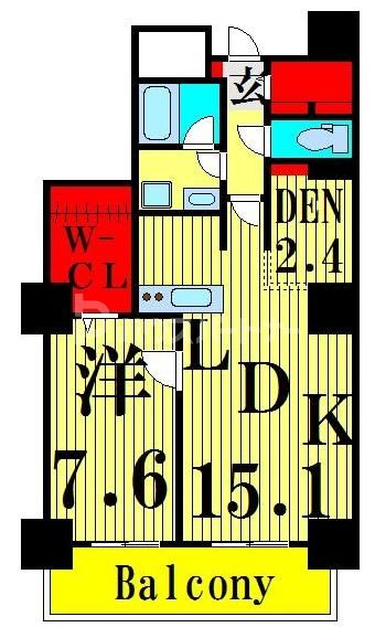 31階の間取り図