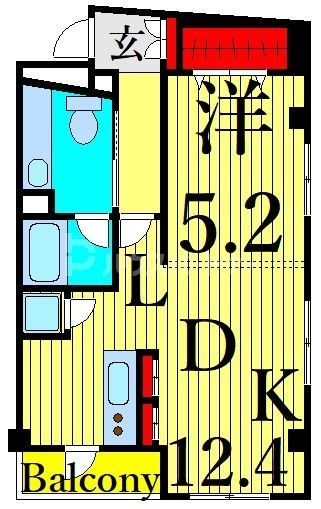3階の間取り図