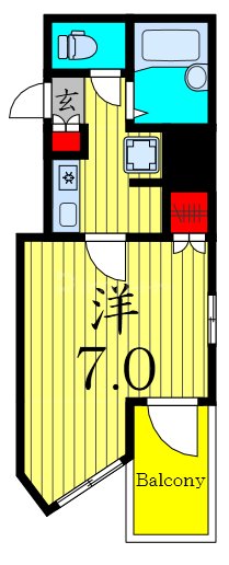 5階の間取り図