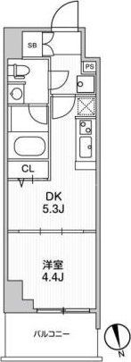 7階の間取り図