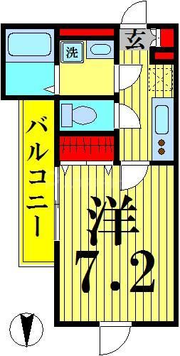 3階の間取り図