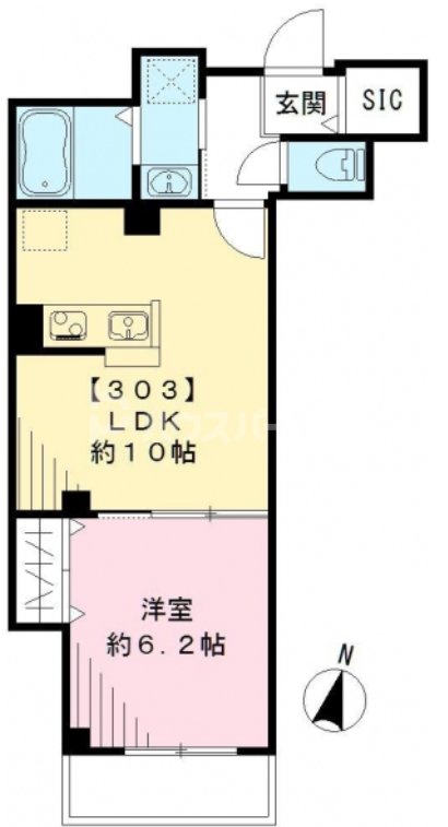 3階の間取り図