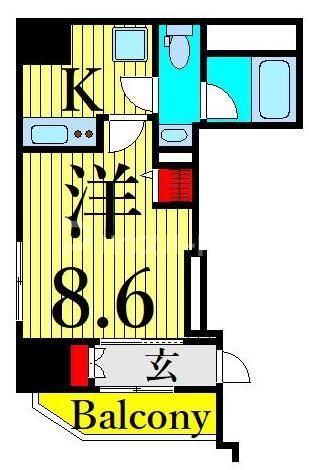 9階の間取り図