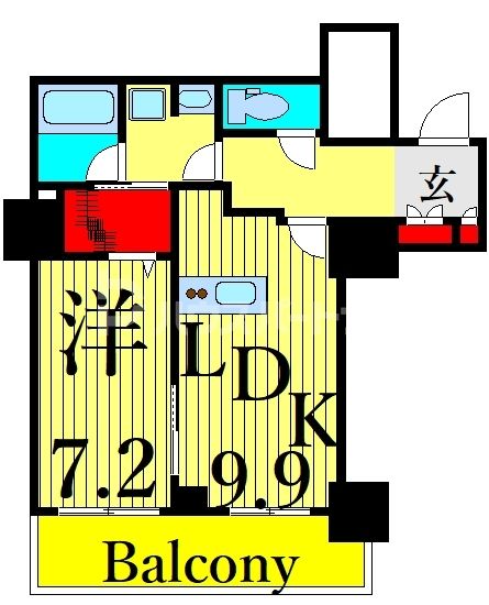 10階の間取り図