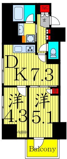 12階の間取り図
