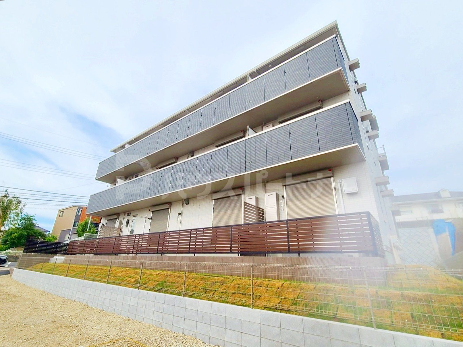 松戸市根木内の賃貸アパートの外観