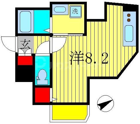 2階の間取り図