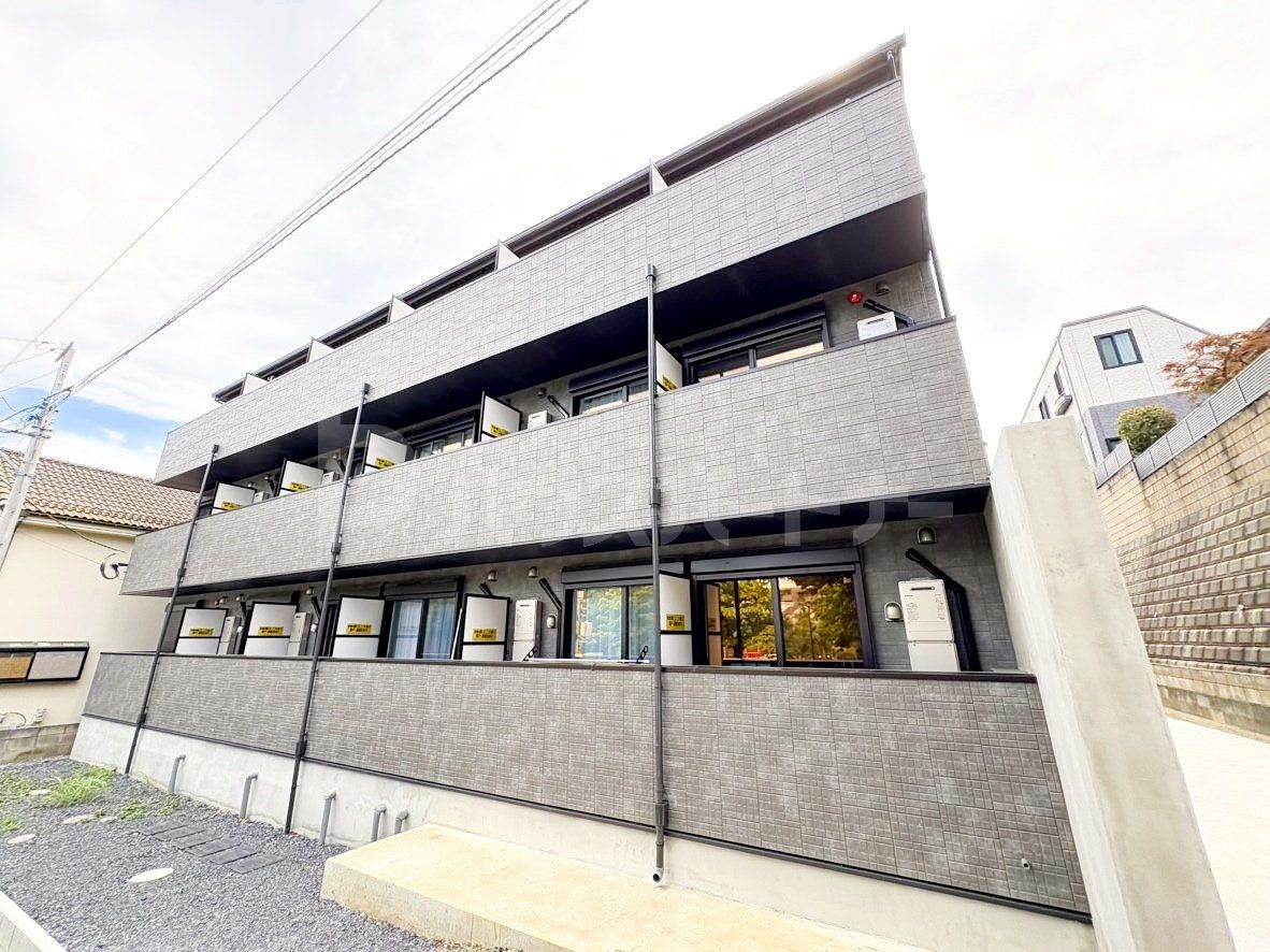 松戸市小金きよしケ丘２丁目の賃貸アパートの外観