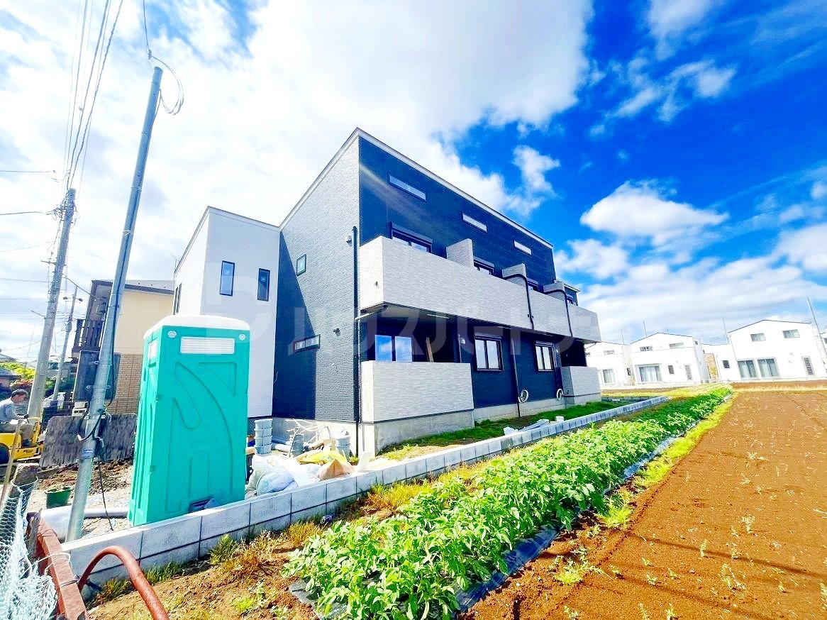 松戸市新作の賃貸アパートの外観