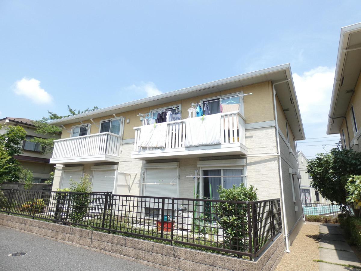 松戸市南花島３丁目の賃貸アパートの外観