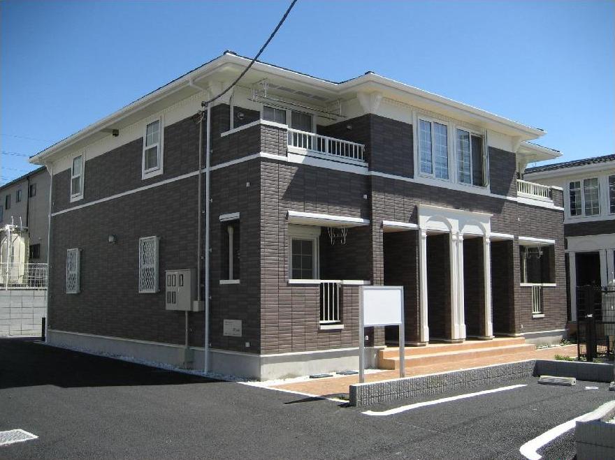 松戸市八ケ崎７丁目の賃貸アパートの外観