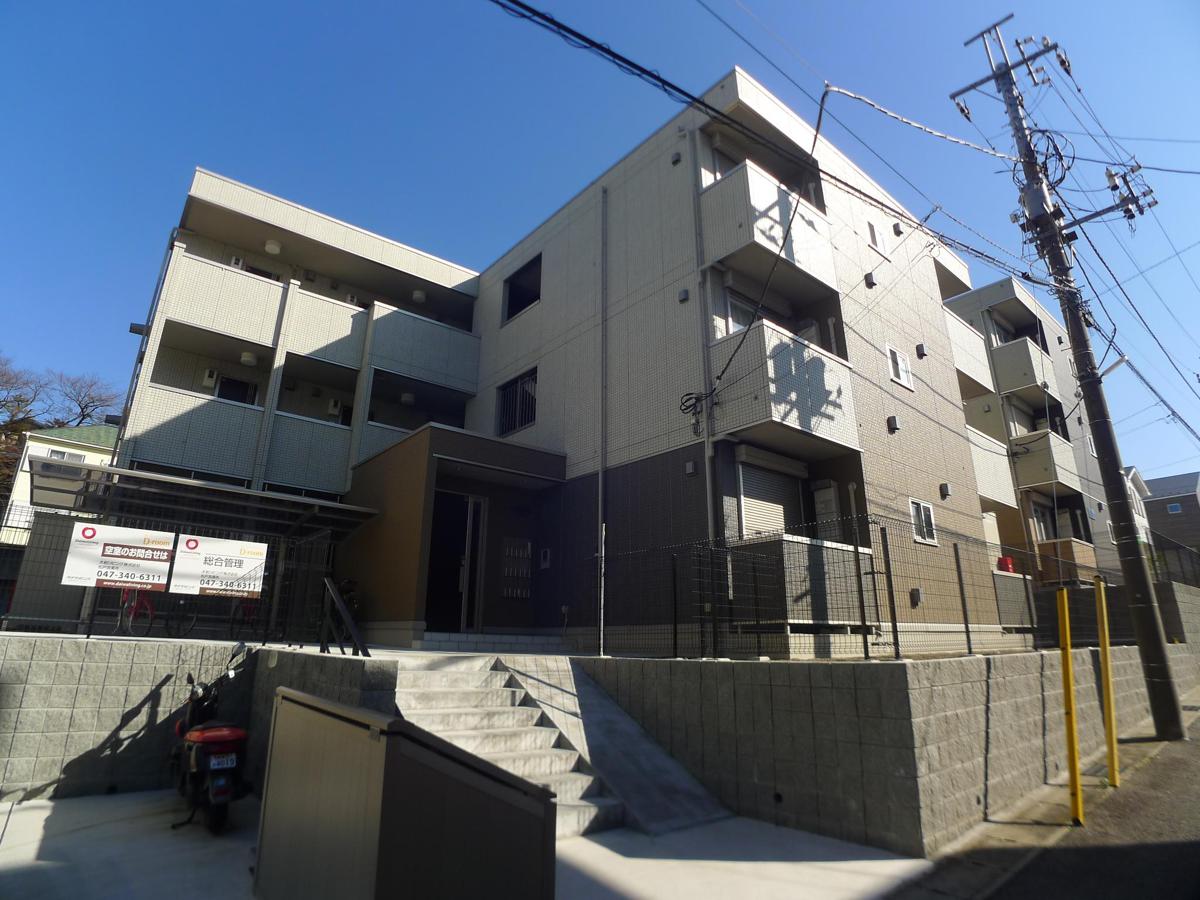 松戸市北松戸２丁目の賃貸アパートの外観