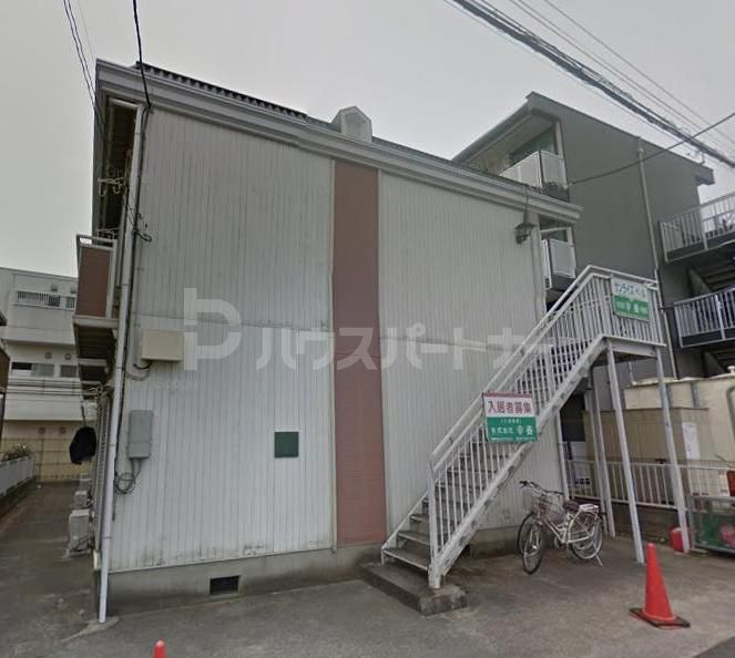 柏市あけぼの１丁目の賃貸アパートの外観