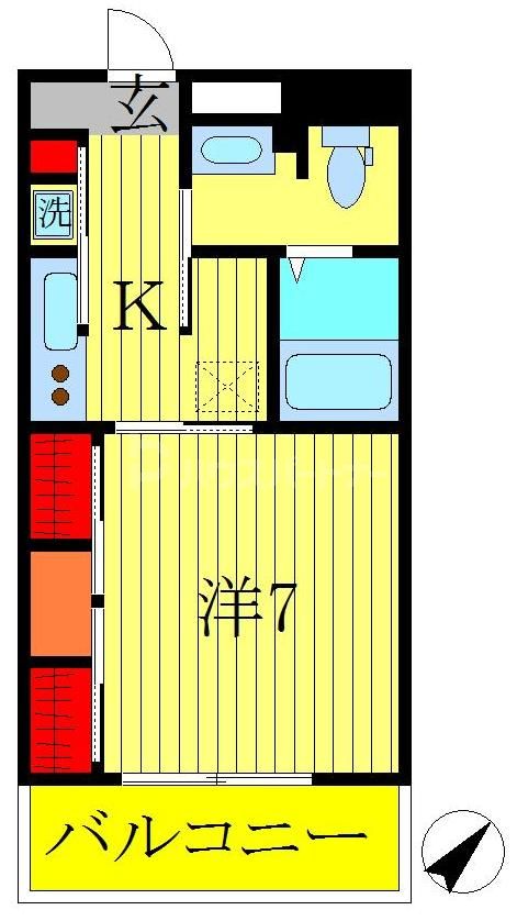 3階の間取り図