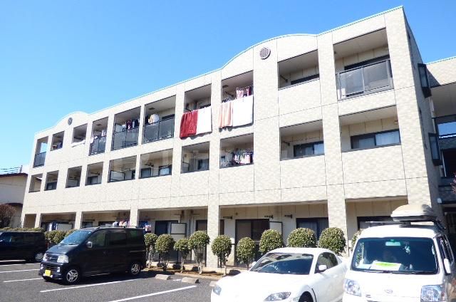 柏市高田の賃貸マンションの外観