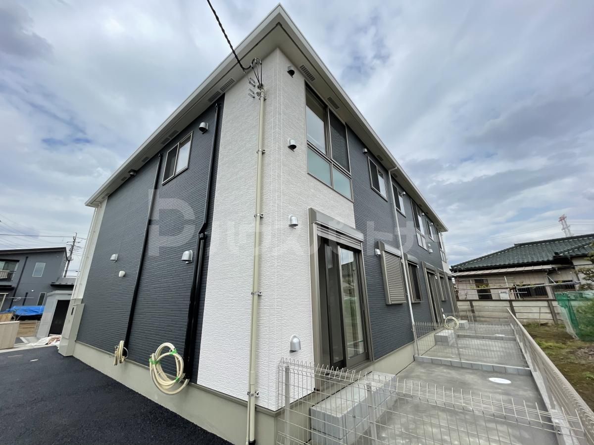 柏市花野井の賃貸アパートの外観 柏市花野井の賃貸アパートの外観