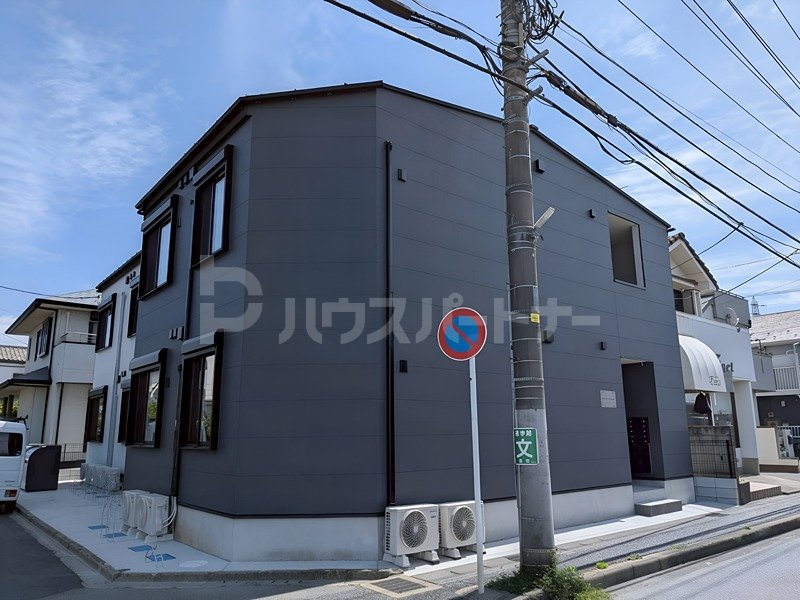 柏市豊四季の賃貸アパートの外観