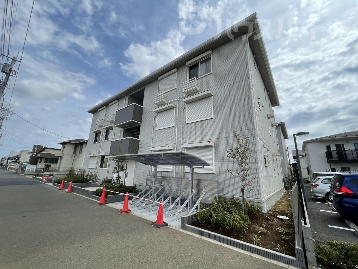 流山市おおたかの森南２丁目の賃貸アパートの外観