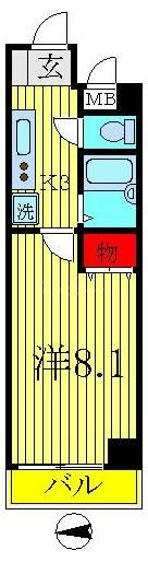 9階の間取り図