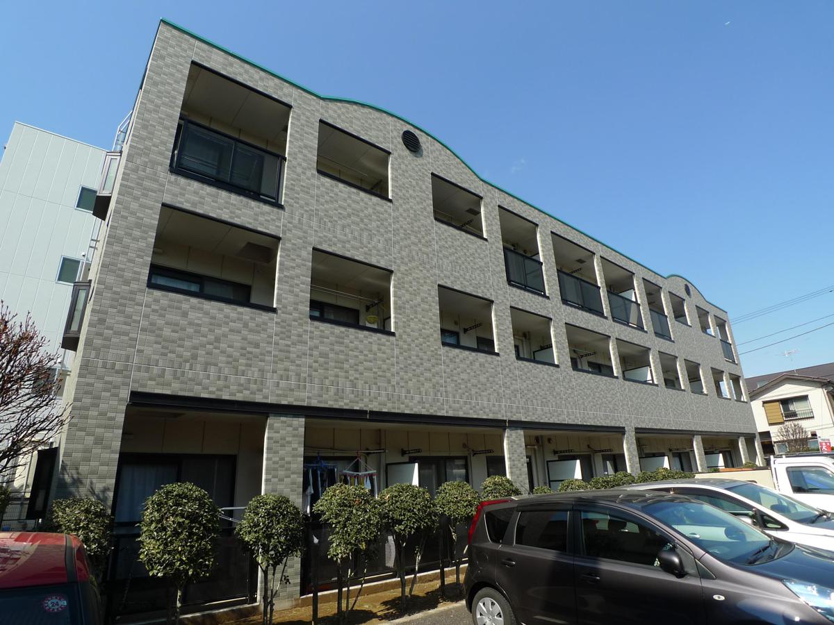 柏市高田の賃貸マンションの外観