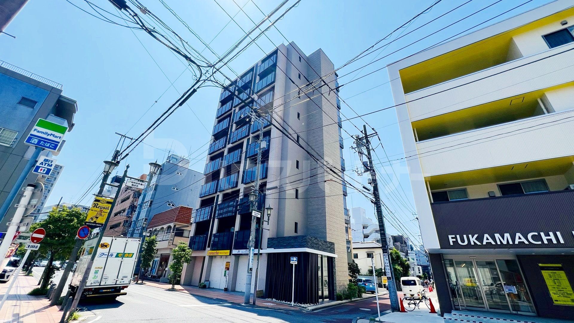 柏市柏４丁目の賃貸マンションの外観